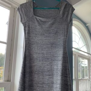grey dress